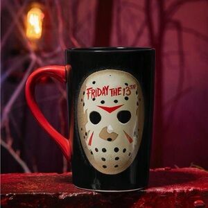 Friday the 13th Black and Red Mug